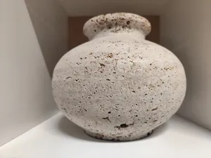 vasen - Travertin Kugel Vase Amphora